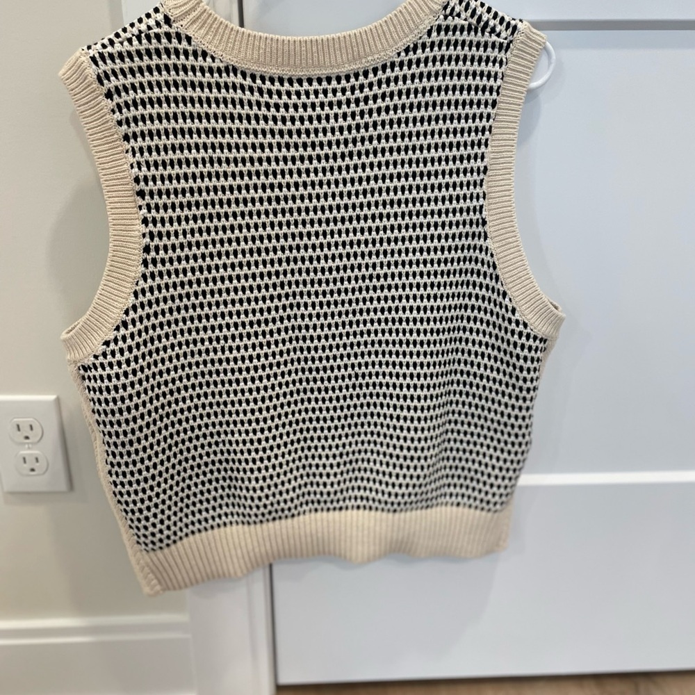 Anthropologie Varley Knowles textured knit vest - Picture 5 of 7